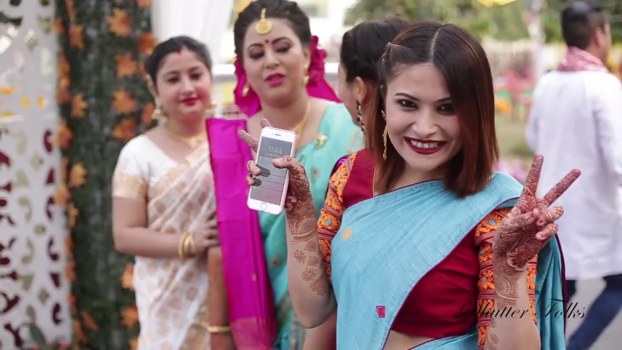 Wedding Video Assamese And Nepali Fusion Wedding Youtube 