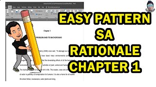 EASY PATTERN sa Rationale Introduction Chapter 1 sa Research