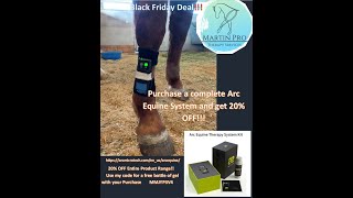 Using the Arc Equine on a rainy day to help horses heal. A micro current device. #arcequineitworks by Molly Martin 28 views 4 months ago 47 seconds