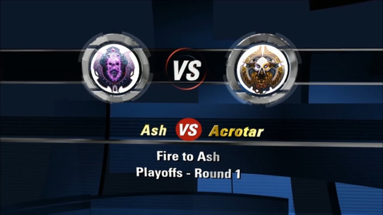 Round 1 - Ash vs. Acrotar