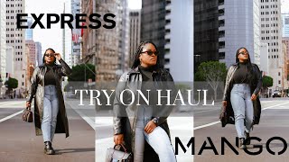 COLLECTIVE WINTER 2022 TRY ON HAUL feat. MANGO &amp; EXPRESS