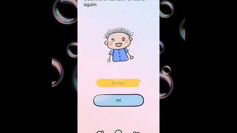 Brain Out level 119-120. Count the number of hairs again! What