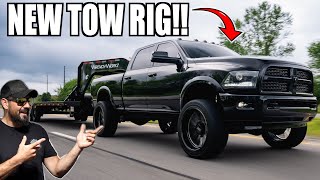 We Built a NEW Tow RIG Setup!! Full Truck & Trailer Build OverView!!!