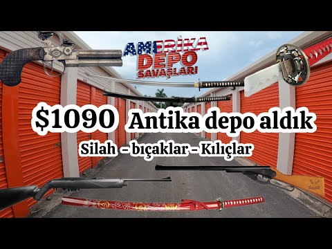 Antika deposu aldık