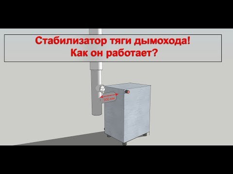 Стабилизатор тяги дымохода