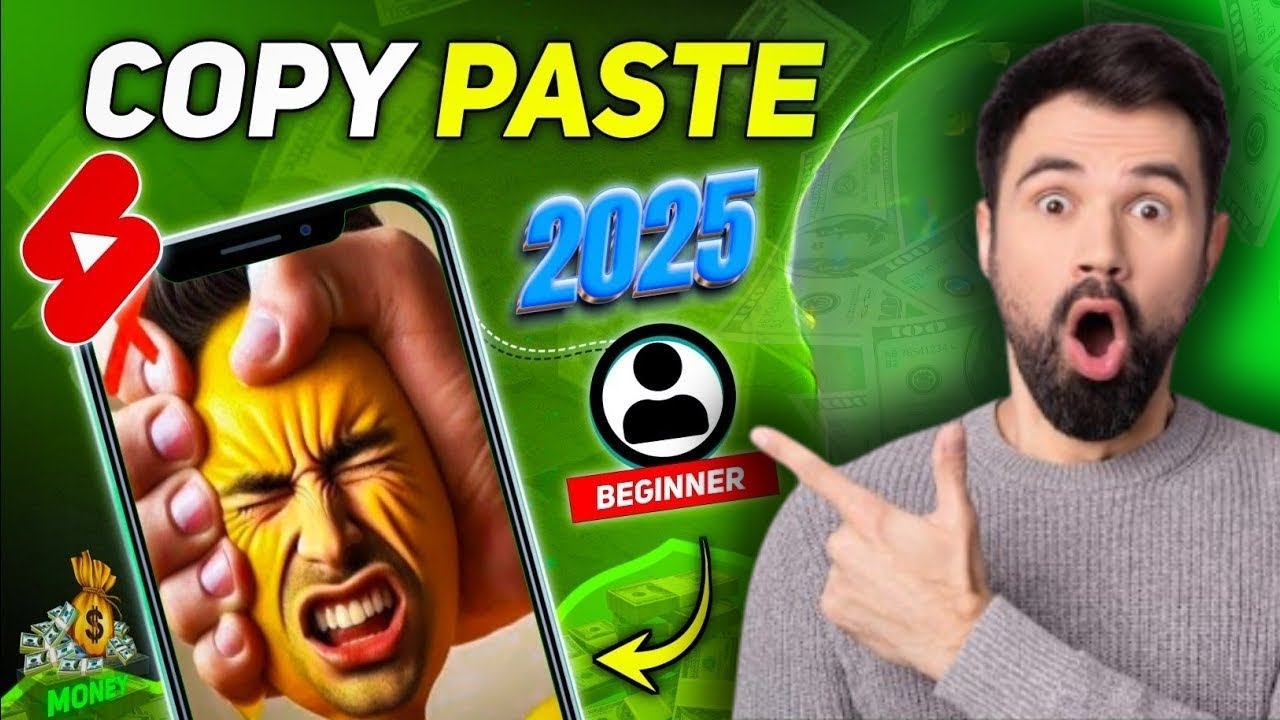 How To Make COPY - PASTE Shorts On Youtube & Earn Money🤑! With Ai - YouTube