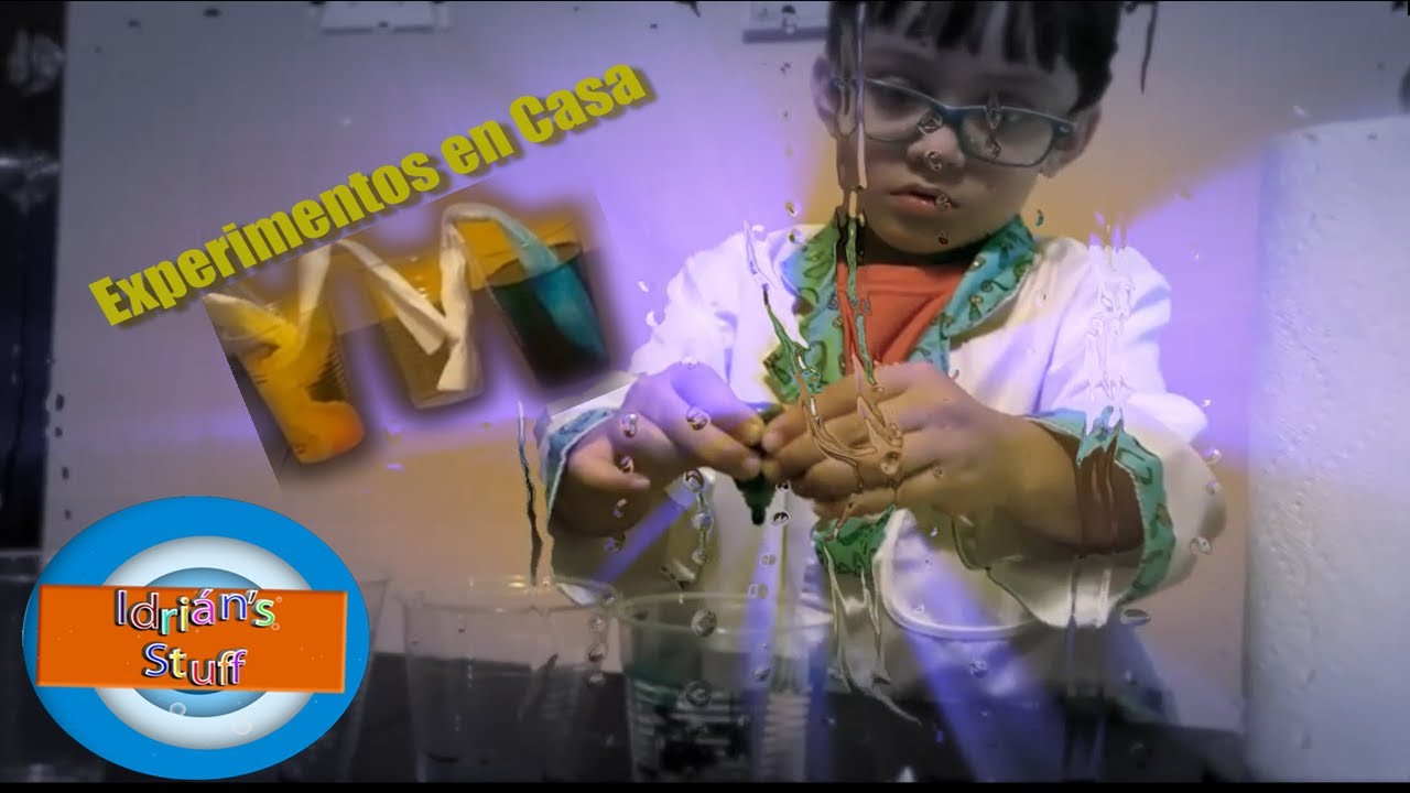 Experimento Científico para niños - Ciencia en casa - Proyecto 2 | Idrian's Stuff