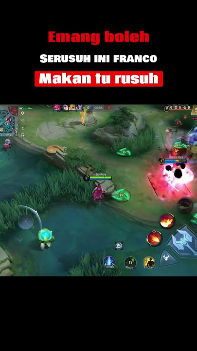 Franco cari masalah #mobilelegends #mlbb #shortmlbb #francohook #valirgameplay