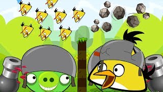 Angry Birds Collection Cannon 2 - OVERDRIVE SHOOT 100 PIGS AND FORC...