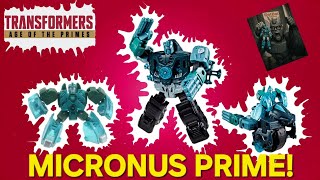 Transformers Age of the Primes Micronus Prime - GotBot true Review NUMBER 1307