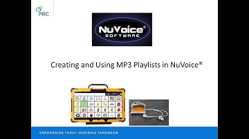 Accent with NuVoice Creating and Using MP3 Music Files