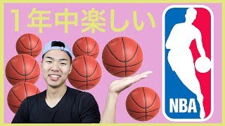 【NBA】NBAの仕組み・1年間を大まかに説明します（初心者用の入門講座）