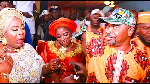 Beautiful To Watch! Watch How Mc Oluomo Danced In To Meet Madam Saje As Pasuma Sings