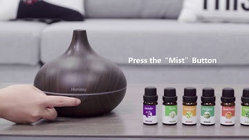 VicTsing 500ml Essential Oil Diffuser with Oils
