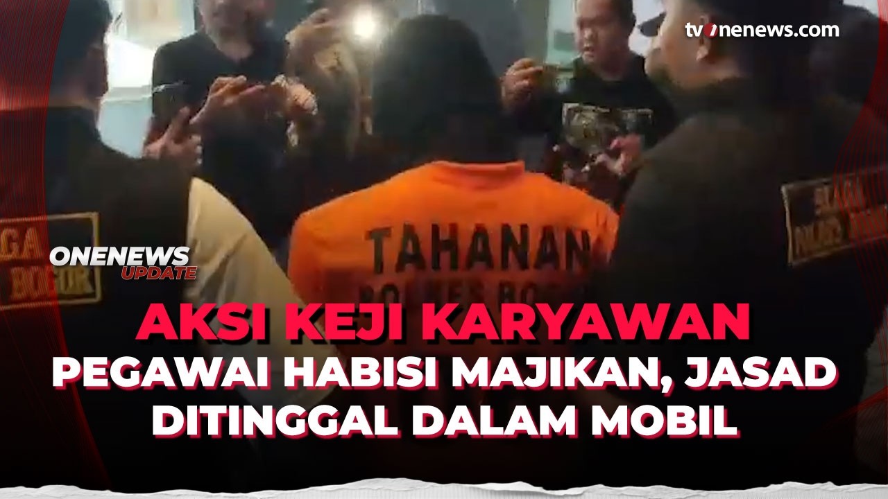 Terungkap Pelaku Habisi Pasutri Pakistan di Bogor Pegawai Sendiri, Ini Motifnya | OneNews Update