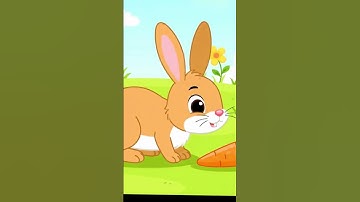 Who Am I?🐰 Rabbit Riddle for Kids | Learn English with Animals #Shorts #kidslearning #englishforkids