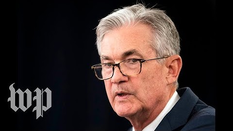 Watch Federal Reserve Chairman Powell explain policy decision