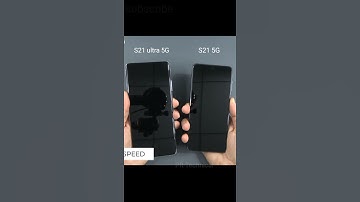 Samsung Galaxy S21 ultra VS S21 5G 😳| #speeduptest #shorts |