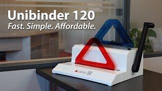Unibinder 120 Thermal Binding Machine | Affordable, Simple, Fast Hard + Soft Cover Binding screenshot 5