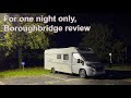 Just Plodding - November 2022 - One night in Boroughbridge Car Park