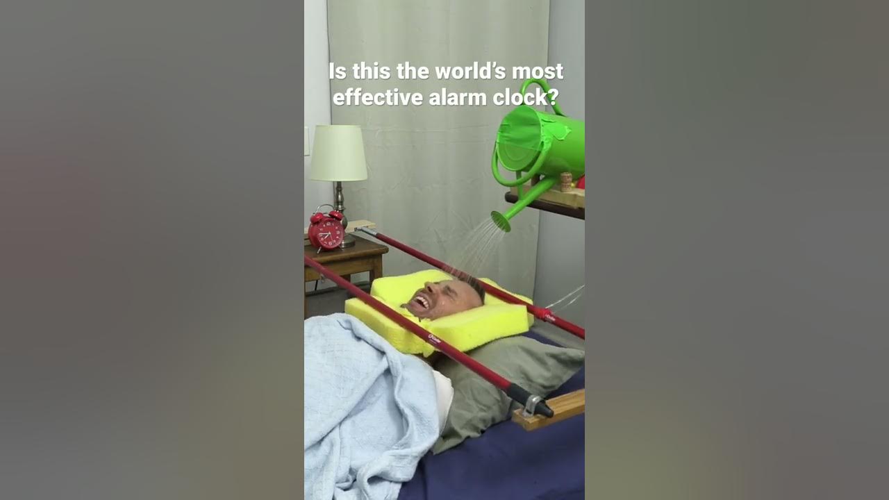 Is this the world’s most effective alarm clock?