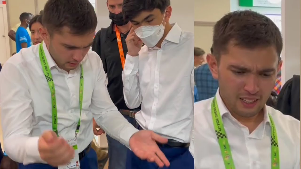 Uzbek Player NOT HAPPY When His Team-Mate Missed Win Against USA