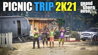 WE ARE GOING TO PICNIC TRIP 2K21 | GTA 5 GAMEPLAY