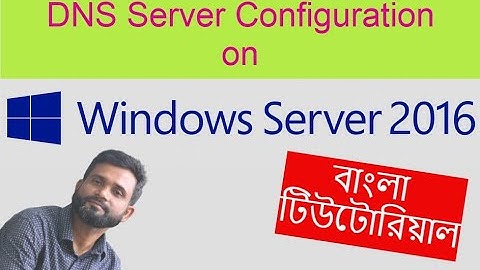 Day 03 How to configure DNS Server without Active directory on Windows Server 2016 Bangla