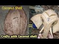 Dry Coconut shell Craft | Best out of waste | # coconut craft