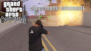 Gta San Andreas Best cleo cheat menu tutorial screenshot 2