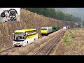Train Accidents | Crazy Drivers on the Train track