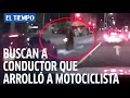 Policia busca a conductor responsable de accidente en Bogotá