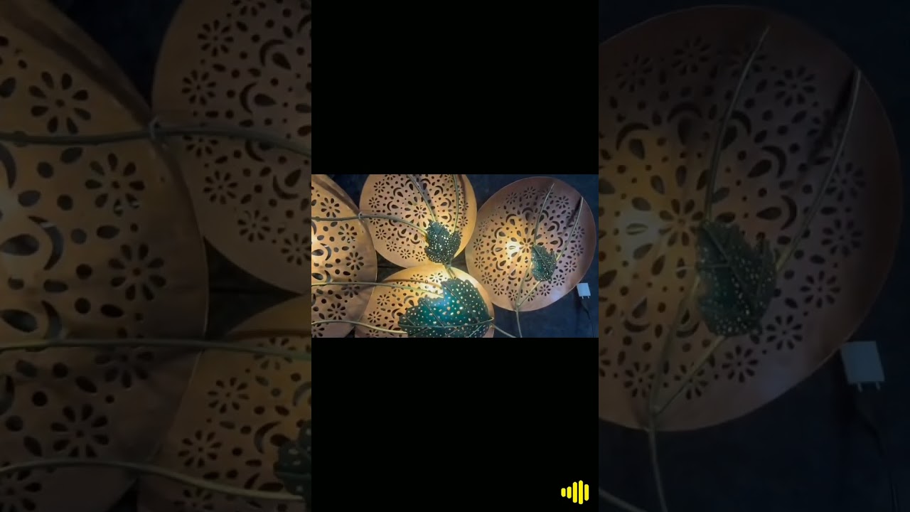 metal wall decor/leaf design decor/flower design wall art/wall art/handmade metal item/home decor