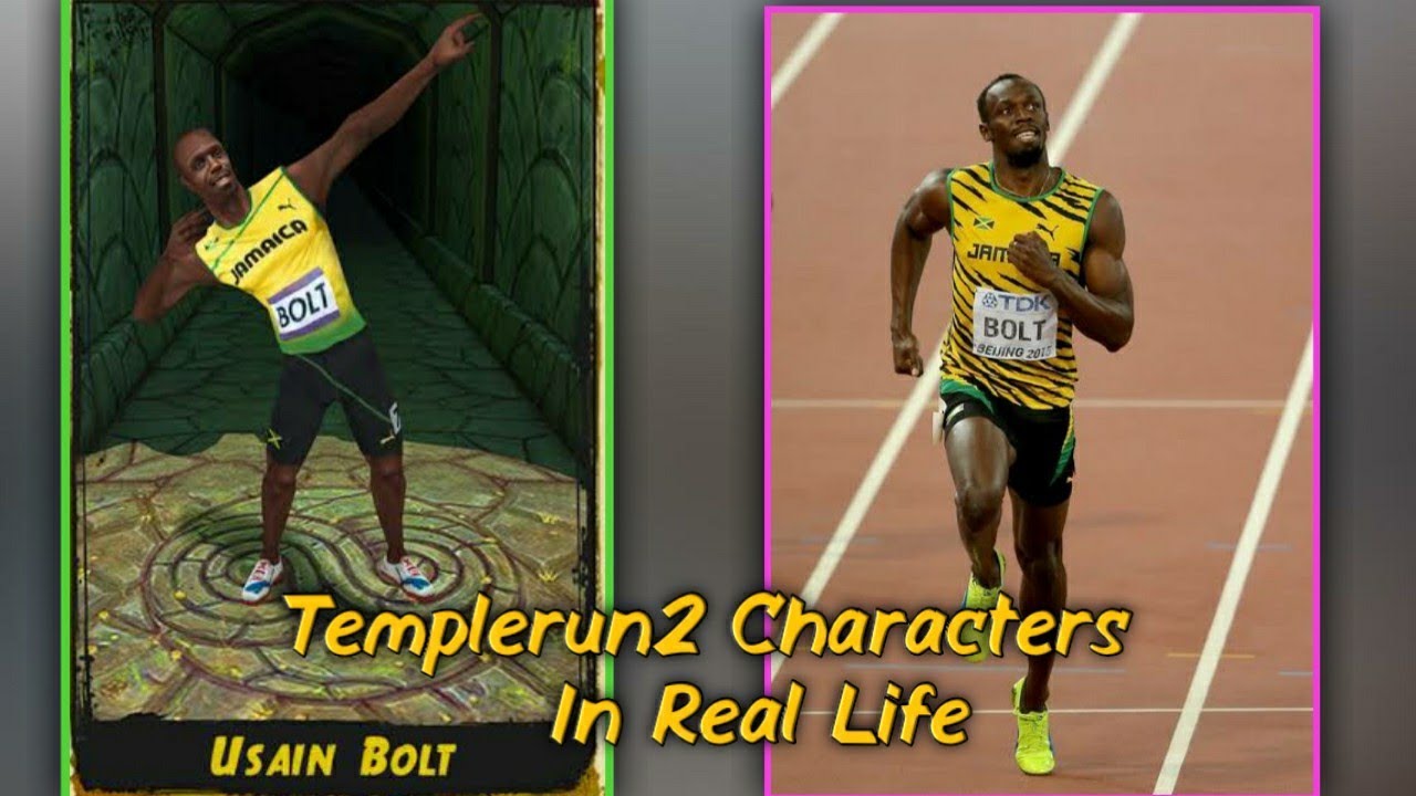 Temple run 2 Characters in real life