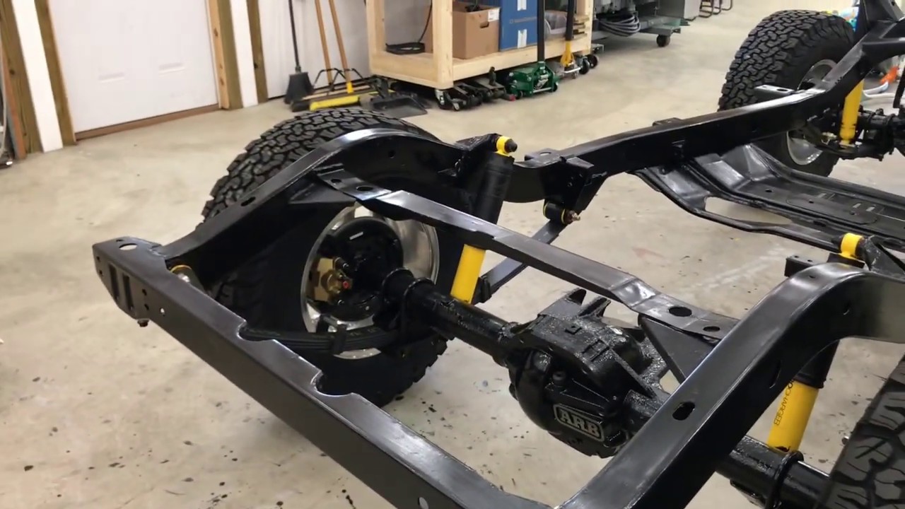 Part 5: Project Blue-J. Jeep Frame Restoration with KBS Rust Seal and Chassis Assembly