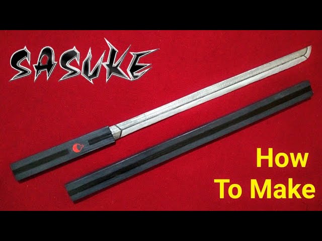 Sasuke sword out of paper. Naruto 