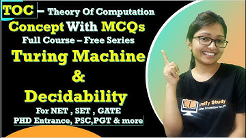 Turing Machine and Decidability  -Theory of Computation Full Course Series - Day 7