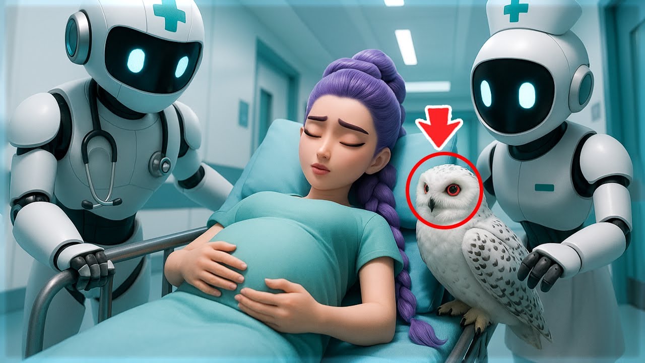 История любви Руми и Джину: спасение беременной Руми в больнице | K-Pop Demon Hunters Happy End