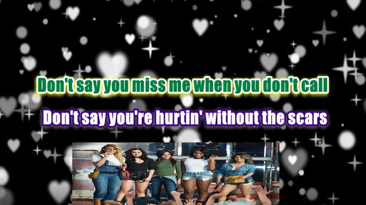 Fifth Harmony - Don't Say You Love Me {LYRICS}[HD] - YouTube