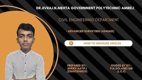 How to Measure Angles Using Total Station