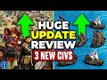 3 NEW CIVS Coming to Age of Empires 2 NEW DLC amp 