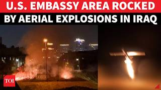 U.S. Embassy Under Attack? Explosions Rocks Baghdad Green Zone, Air Defences In Action | WATCH