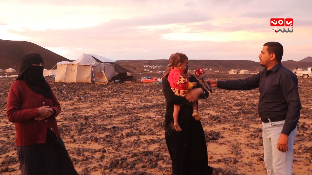 سيول الأمطار تجرف مخيم السويداء للنازحين بمحافظة مأرب