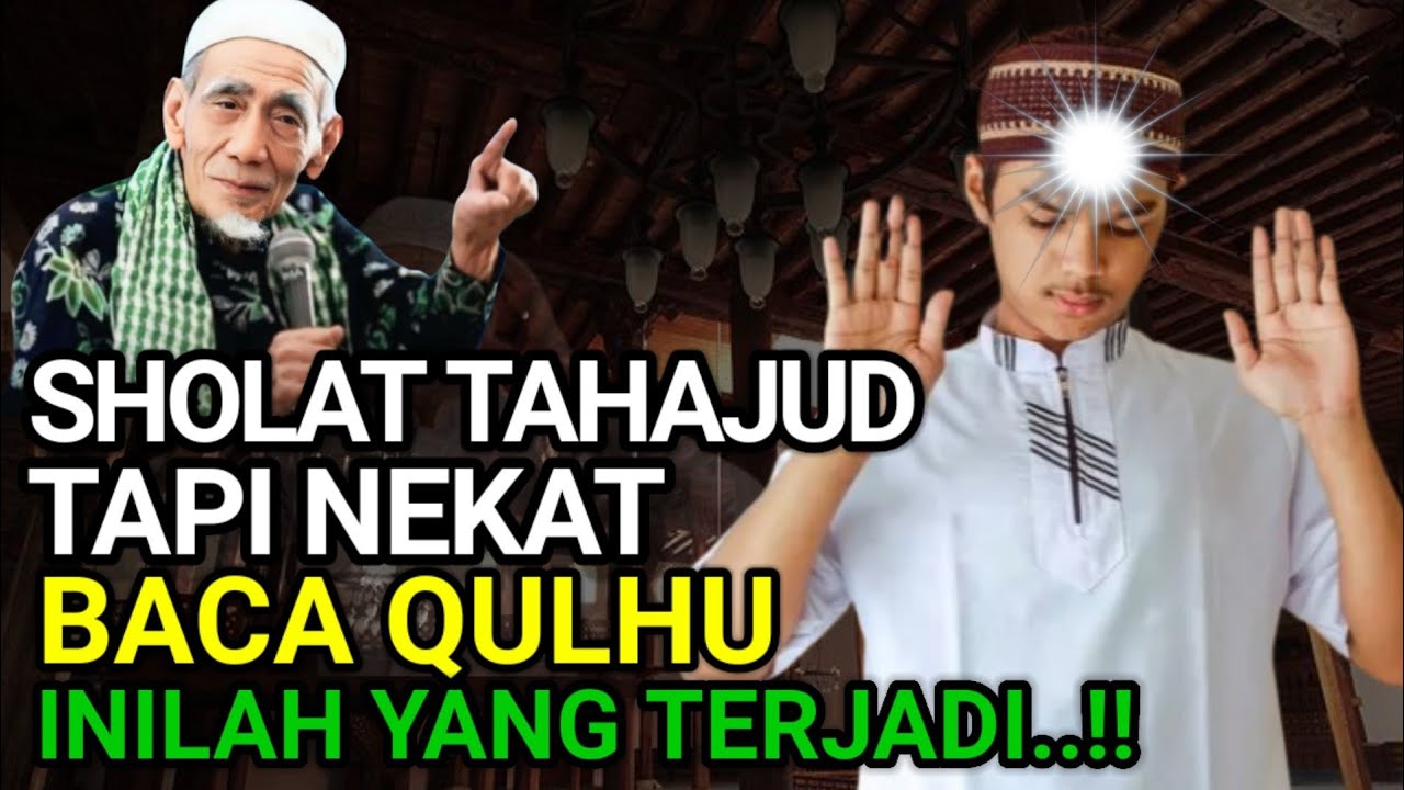 TANGGUNG SENDIRI AKIBATNYA‼️ Inilah 5 Surat Pendek Yang Dibaca Dalam Sholat Tahajud Paling Dahsyat 😲