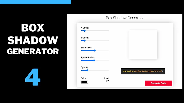 Create Stunning CSS Box Shadows with HTML, CSS & JS!