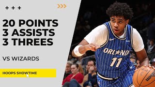 Jase Richardson 20 Points, 3 Assists, 3 Threes vs Wizards I 25-26 NBA Season