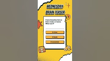 I Have Branches but No Fruit or Leaves? 🌳 #riddles #shorts #ytshortsindia