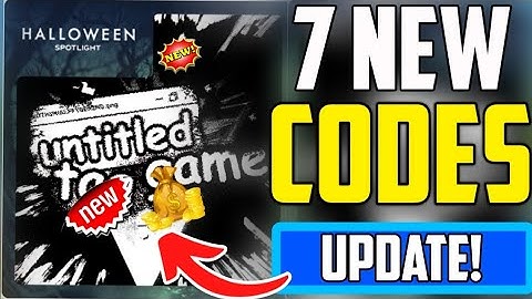 *SECRET UPDATE!*| Untitled Tag Game CODES IN OCTOBER 2025_ROBLOX  Untitled Tag Game CODES