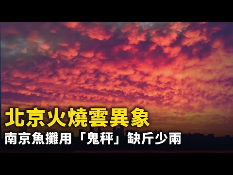 异象频发 北京火烧云!“我这手表28万” 男子停车挡道还炫富!南京鱼摊用“鬼秤”缺斤少两 顾客投诉反被市场管理人员训斥!网络视频