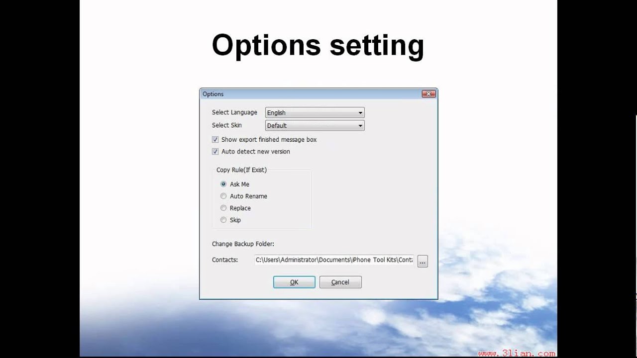 Cucusoft iPhone Tool Kits how to Backup and Restore iPhone Contacts.flv